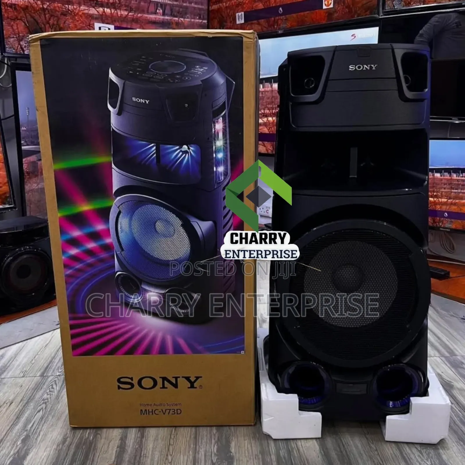 Sony MHC V73d
Karaoke Portable Speaker System With Mic and Dj Features