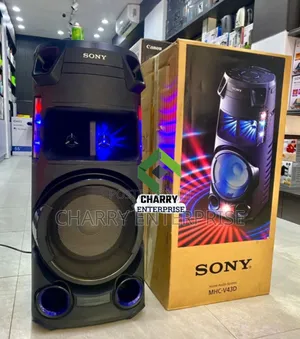 Sony
Karaoke Portable Speaker System MHC V43d Mic and Dj Features