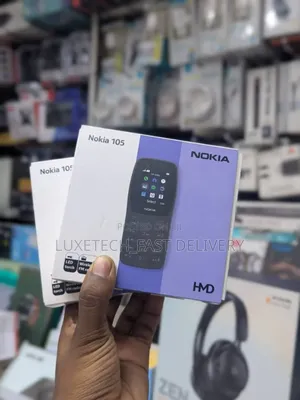 New Nokia 105 Black