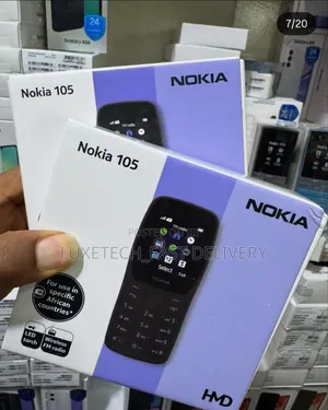New Nokia 105 Black