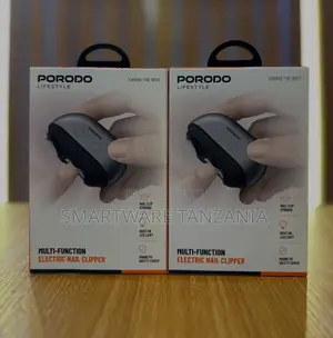 Porodo Multi-Function Electric Nail Clipper – Rechargeable Design