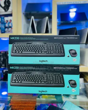 Logitech Mk330 Wireless Keyboard Mouse Combo With Media Shortcuts