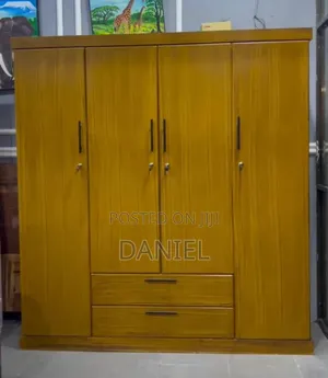Kabati La Nguo Milango Mi Nne Wood Color