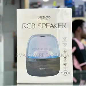 Yesido RGB Speaker Ysw08 Wireless TWS Lamp Waterproof Design