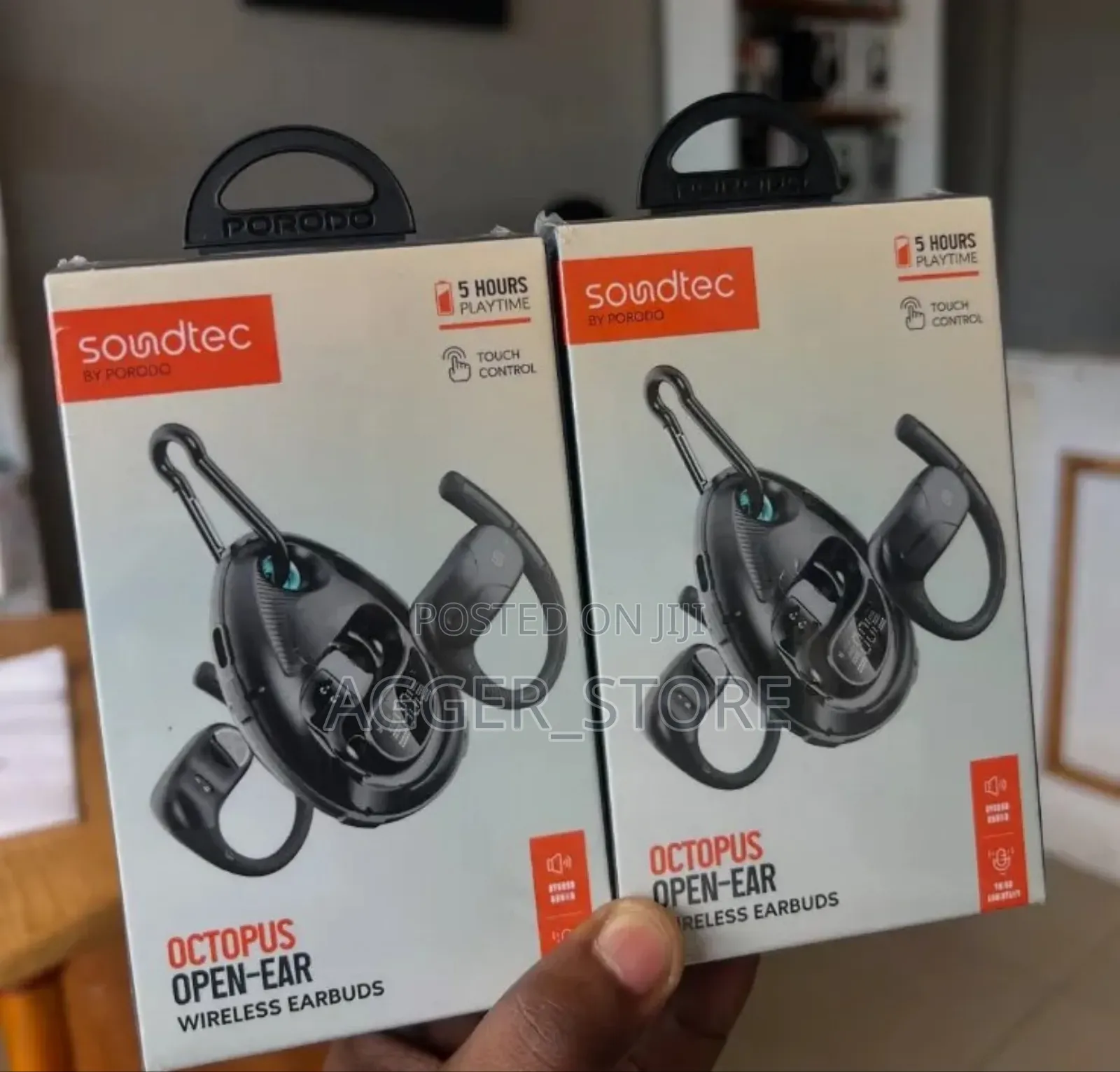 Porodo Soundtec Octopus Open Ear Wireless Earbuds