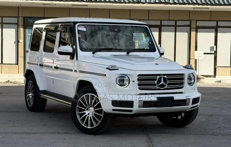 Mercedes-Benz G-Class Base G 550 AWD 2019 White