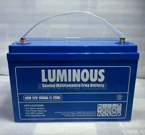 Solar Battery 100ah/12v at 20hr Luminous