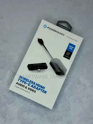 Powerology Wireless Hdmi Type-C Adapter Audio Video 1080p FHD