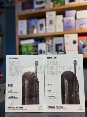 Green Lion Smart Brush Rechargeable Toothbrush Ipx7 Waterproof