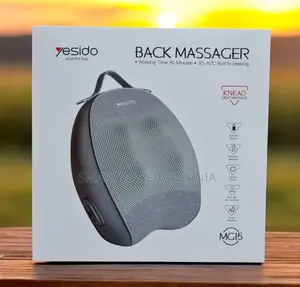 Yesido Mg15 Back Massager Knead Deep Tissue Heat 90 Min 2000mah
