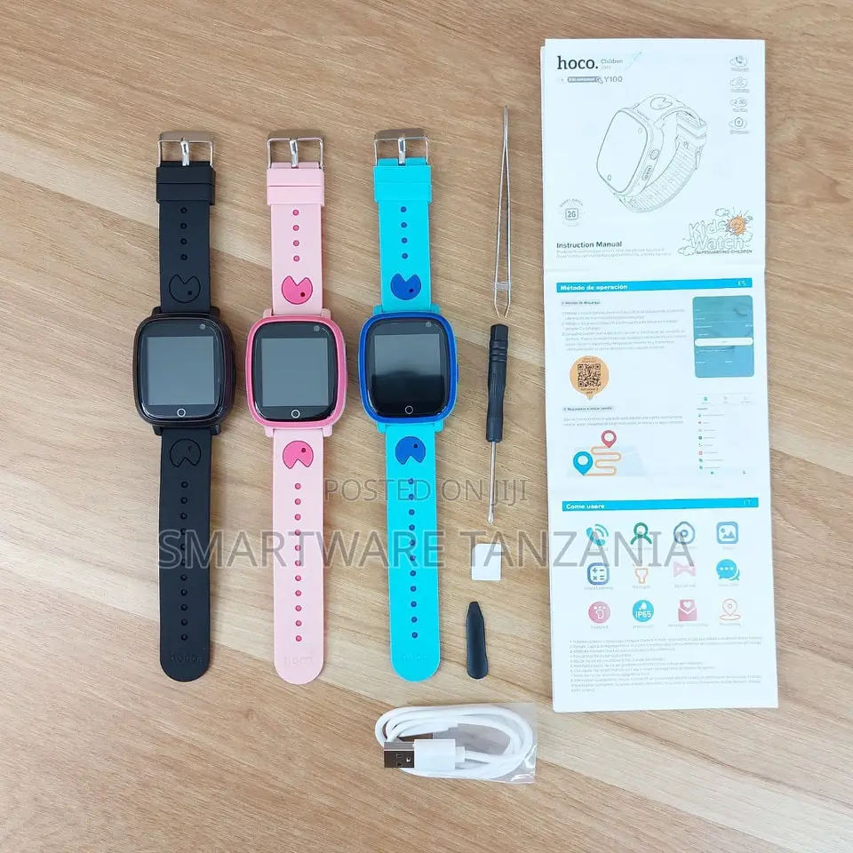 Hoco Y100 Kids Smart Watch GPS Tracker Sos Call Waterproof 4g