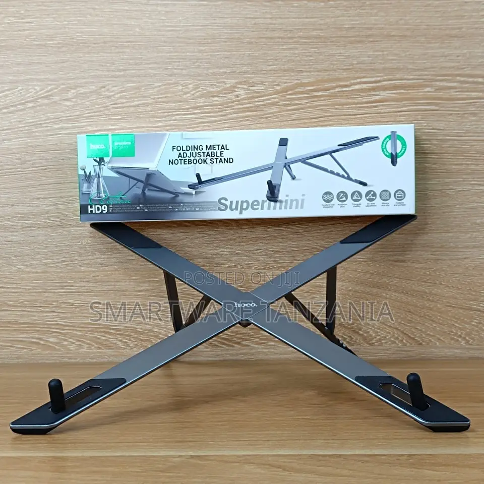 Hoco Hd9 Laptop Stand Folding Adjustable Metal Notebook Holder