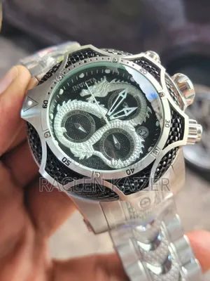 Invicta Reserve Venom Dragon Chronograph Black Dragon Design
