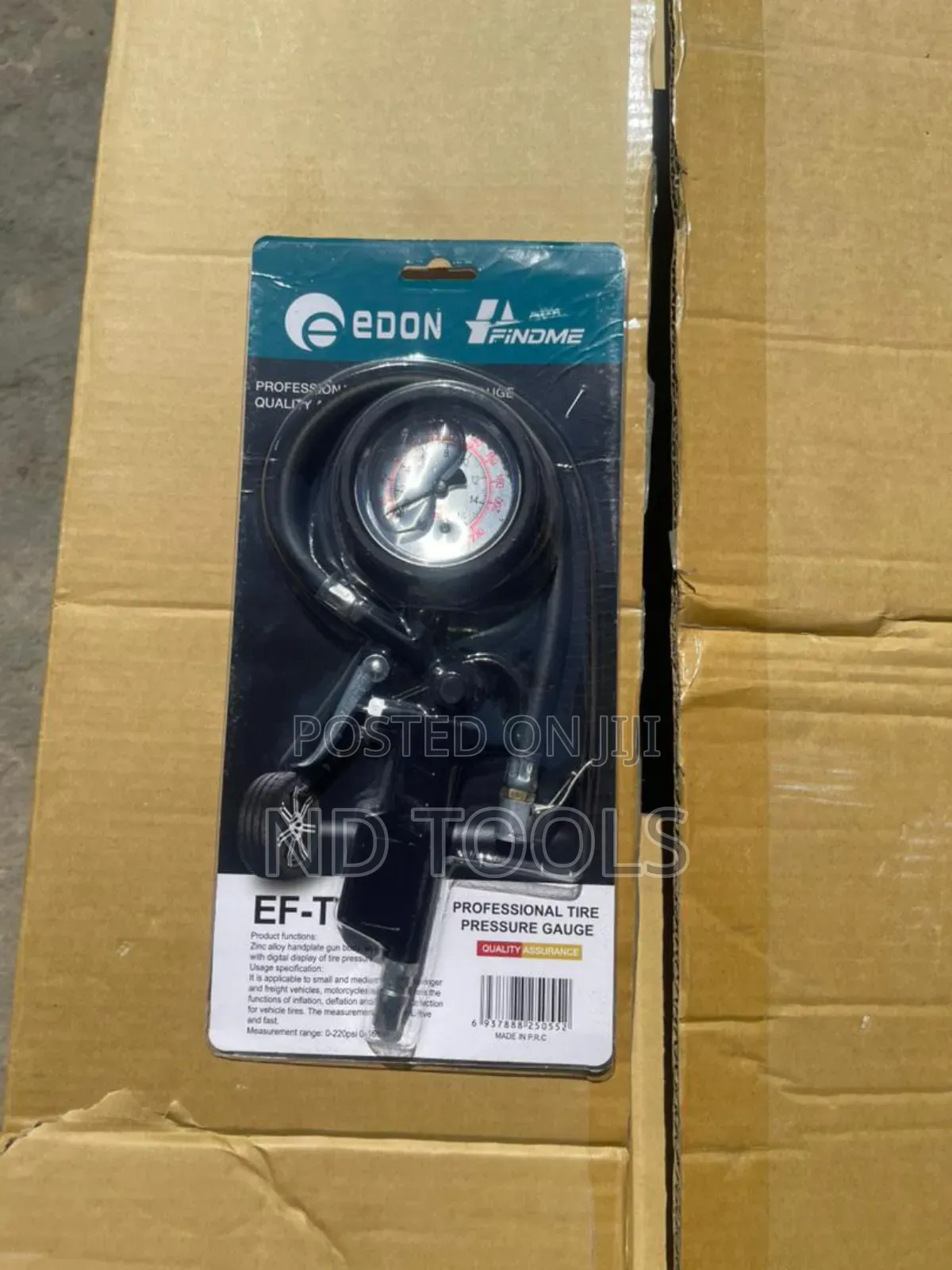 Pressure Gauge With Oil Edon Ef-Ty02y