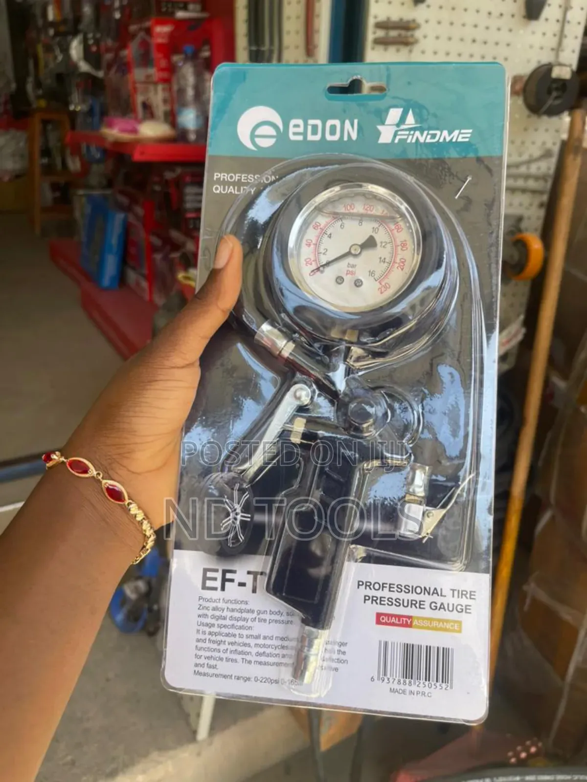 Pressure Gauge With Oil Edon Ef-Ty02y