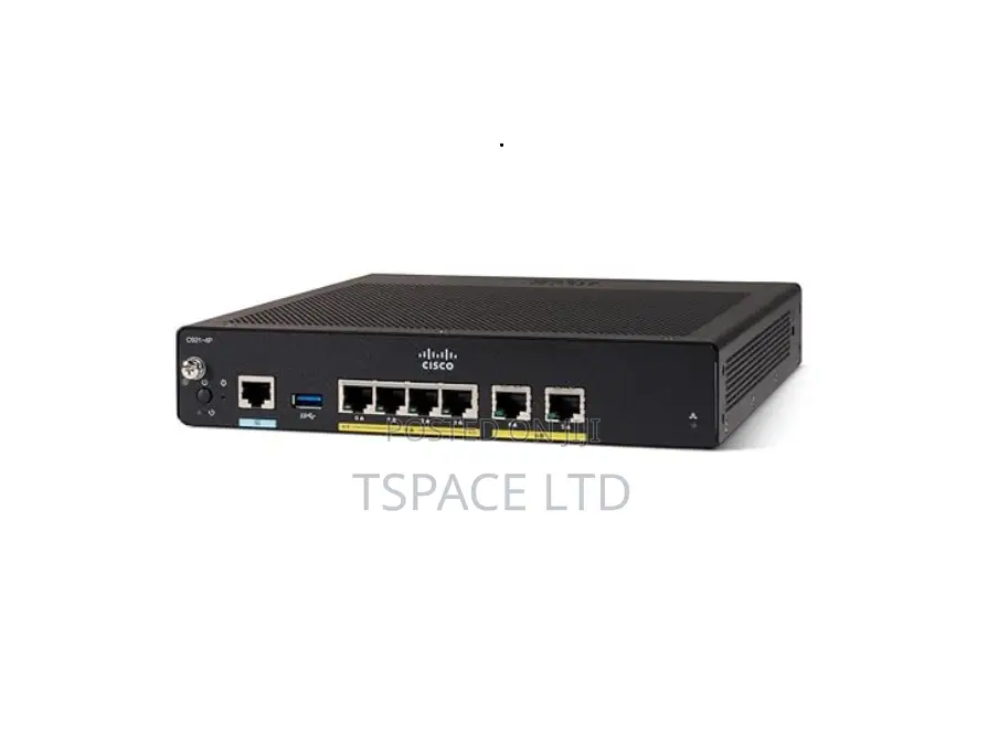 Cisco 921-4p Gigabit Ethernet Security Router