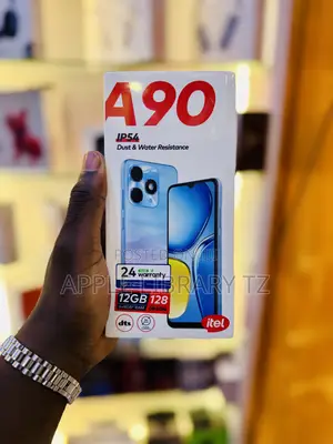 New Itel A90 128 GB Black