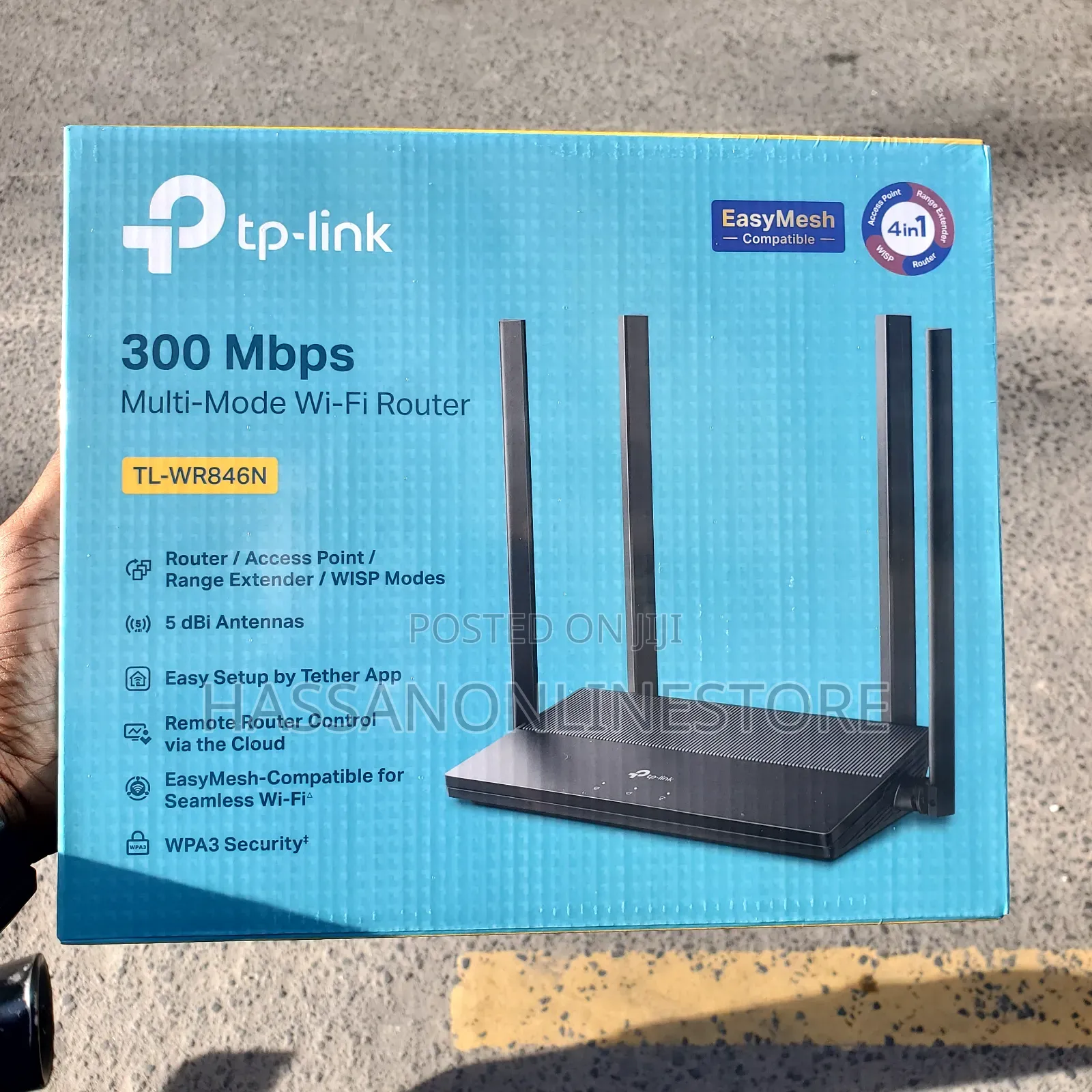 Tp-Link Tl-Wr846n 300 MBPS Multi Mode Wi-Fi Router