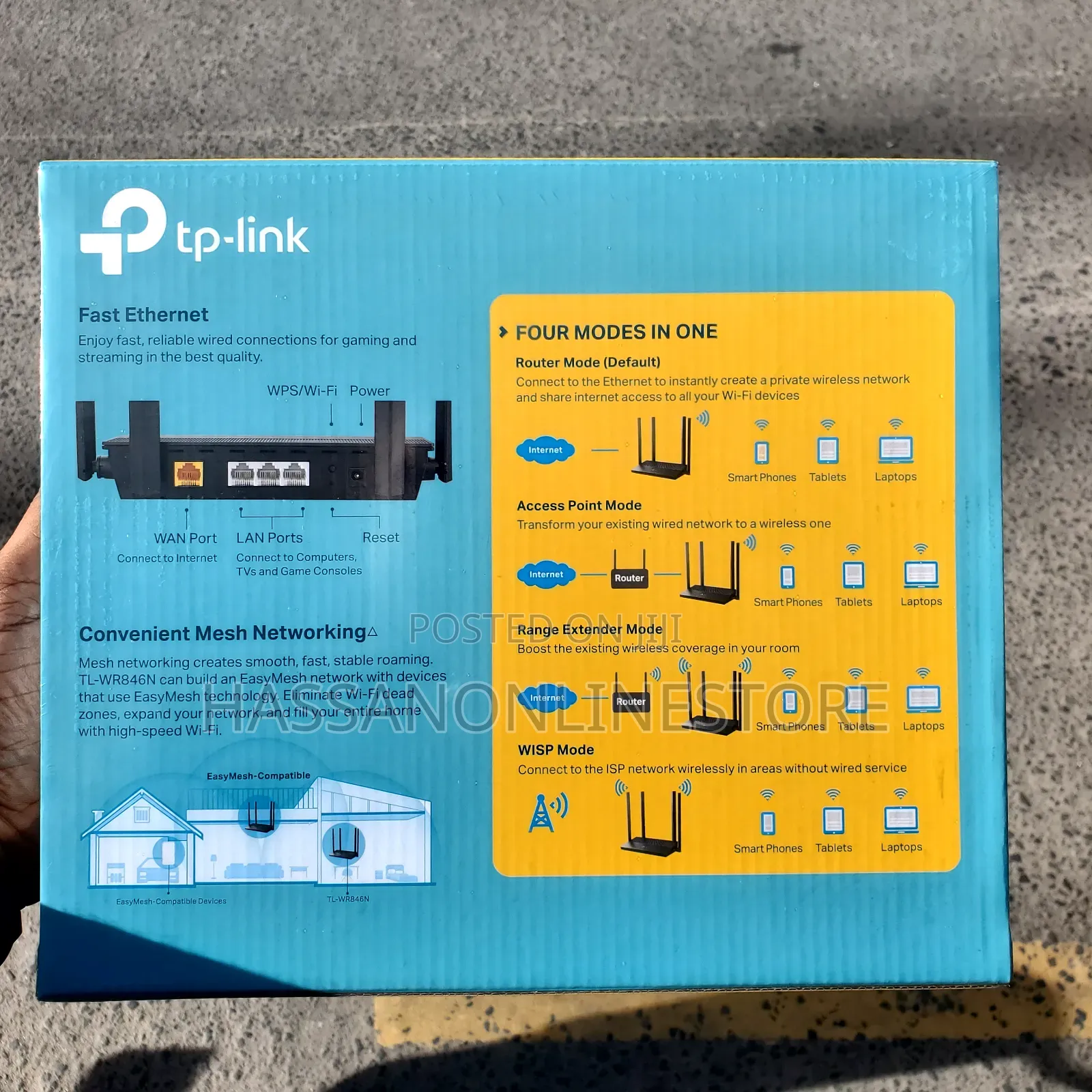 Tp-Link Tl-Wr846n 300 MBPS Multi Mode Wi-Fi Router