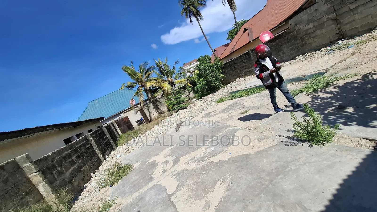 Plot 4 Rent at Sinza Palestina Fenced