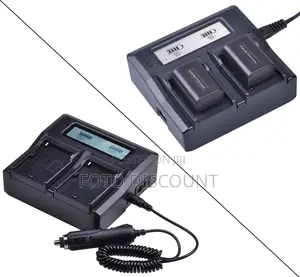Dual Port Multi Li-Ion LCD Digital Battery Charger
