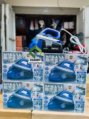 SOKANY High Power Steam Station Iron With 1.2L Water Tank