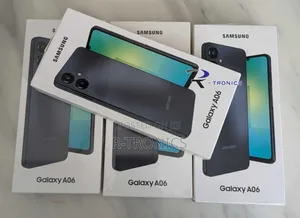 New Samsung Galaxy A06 64 GB Black