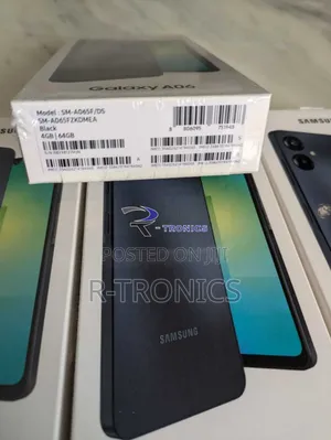 New Samsung Galaxy A06 64 GB Black