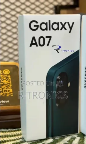 New Samsung Galaxy A07 4G 64 GB Black