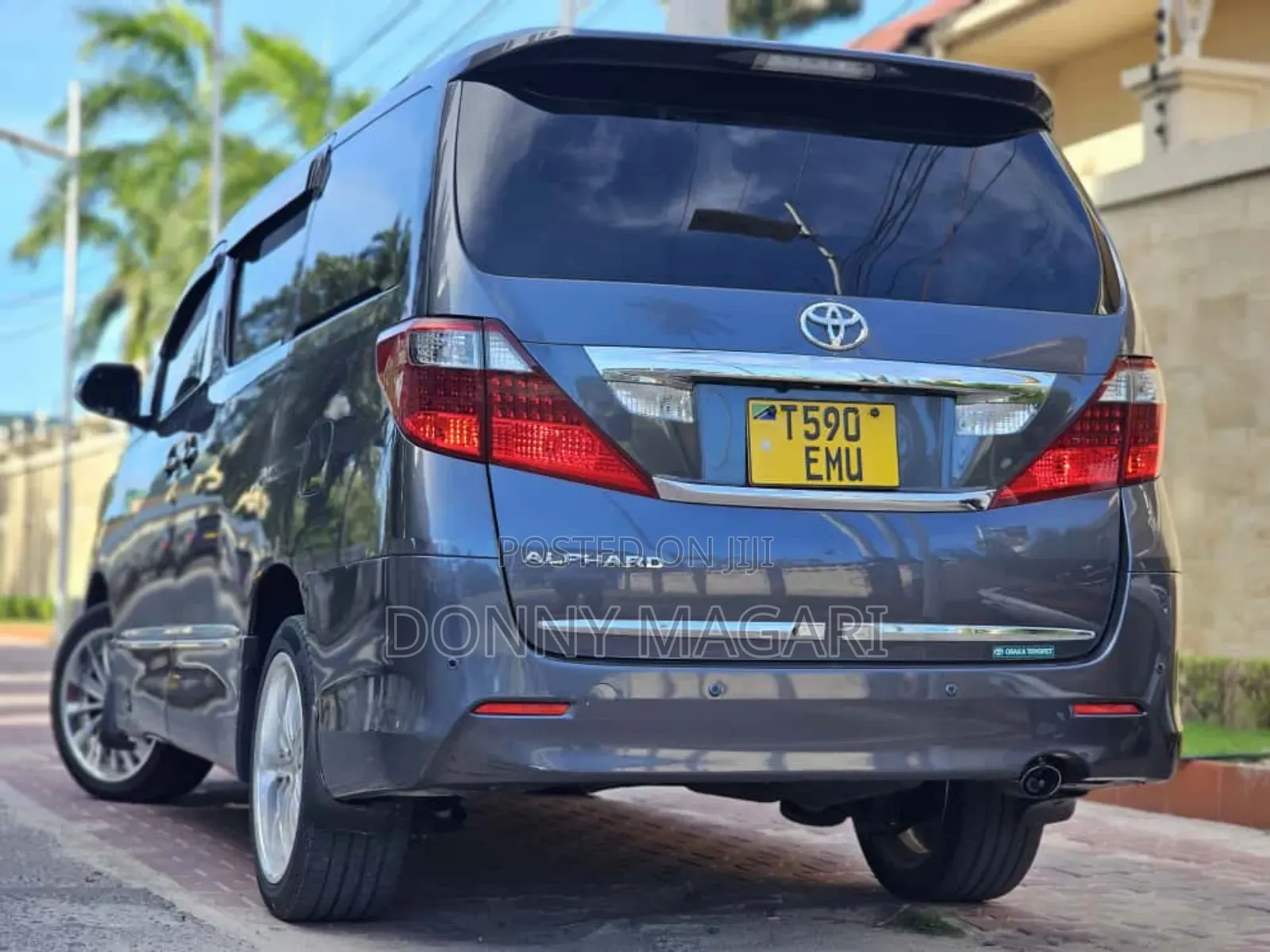 Toyota Alphard 2008 Gray