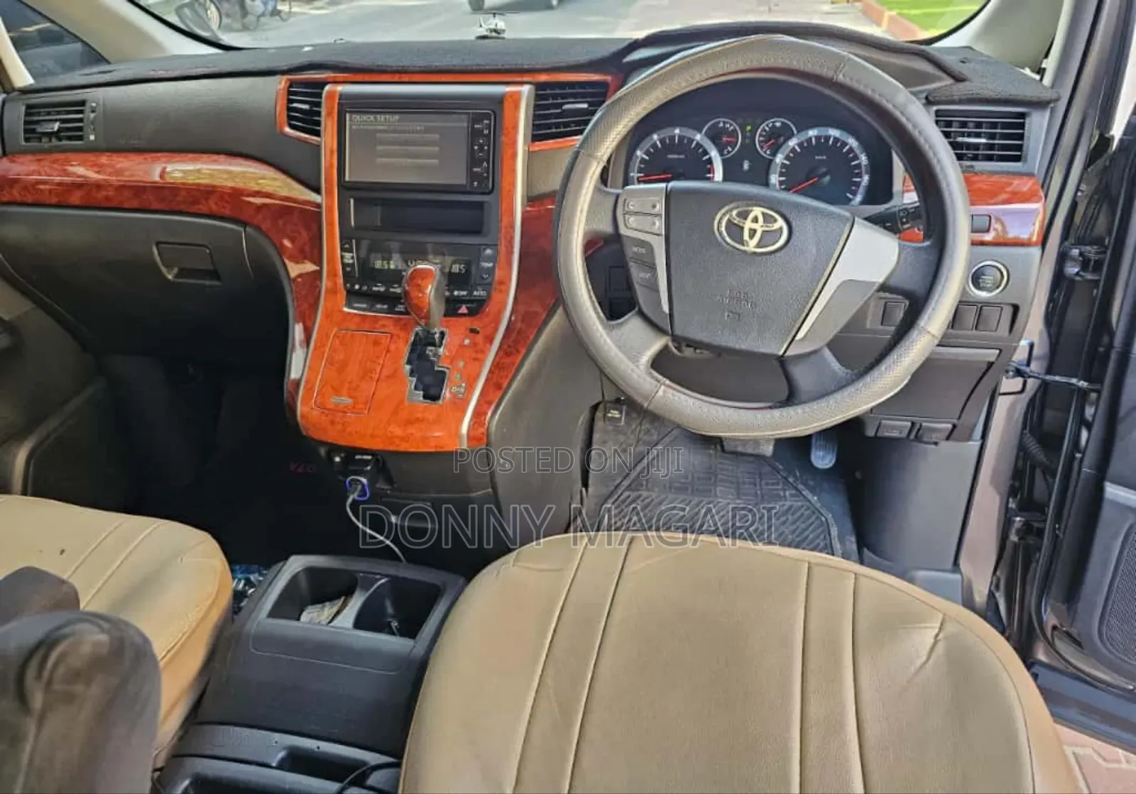 Toyota Alphard 2008 Gray