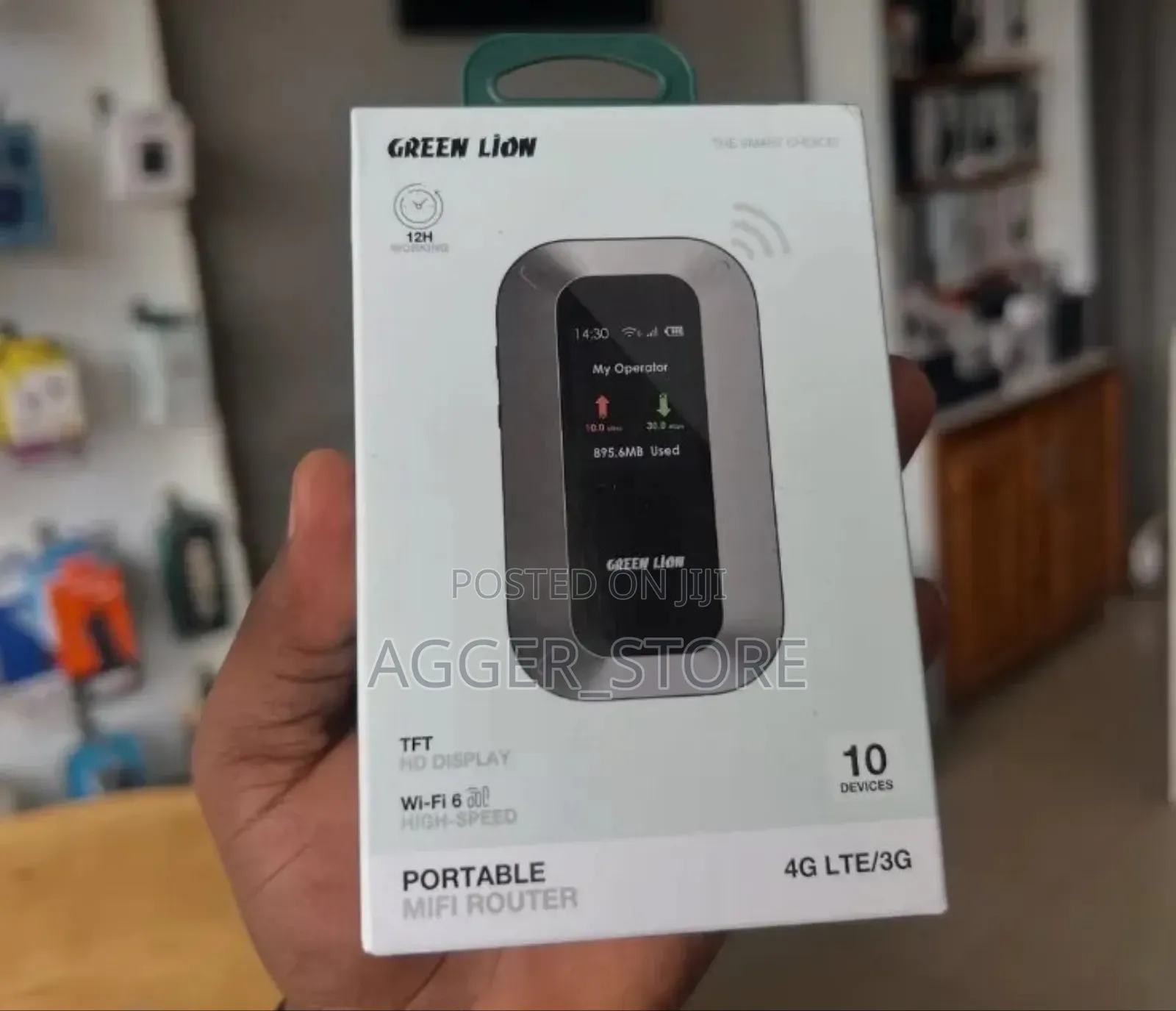 Greenlion Portable Mifi Router 4g-Lte/3g