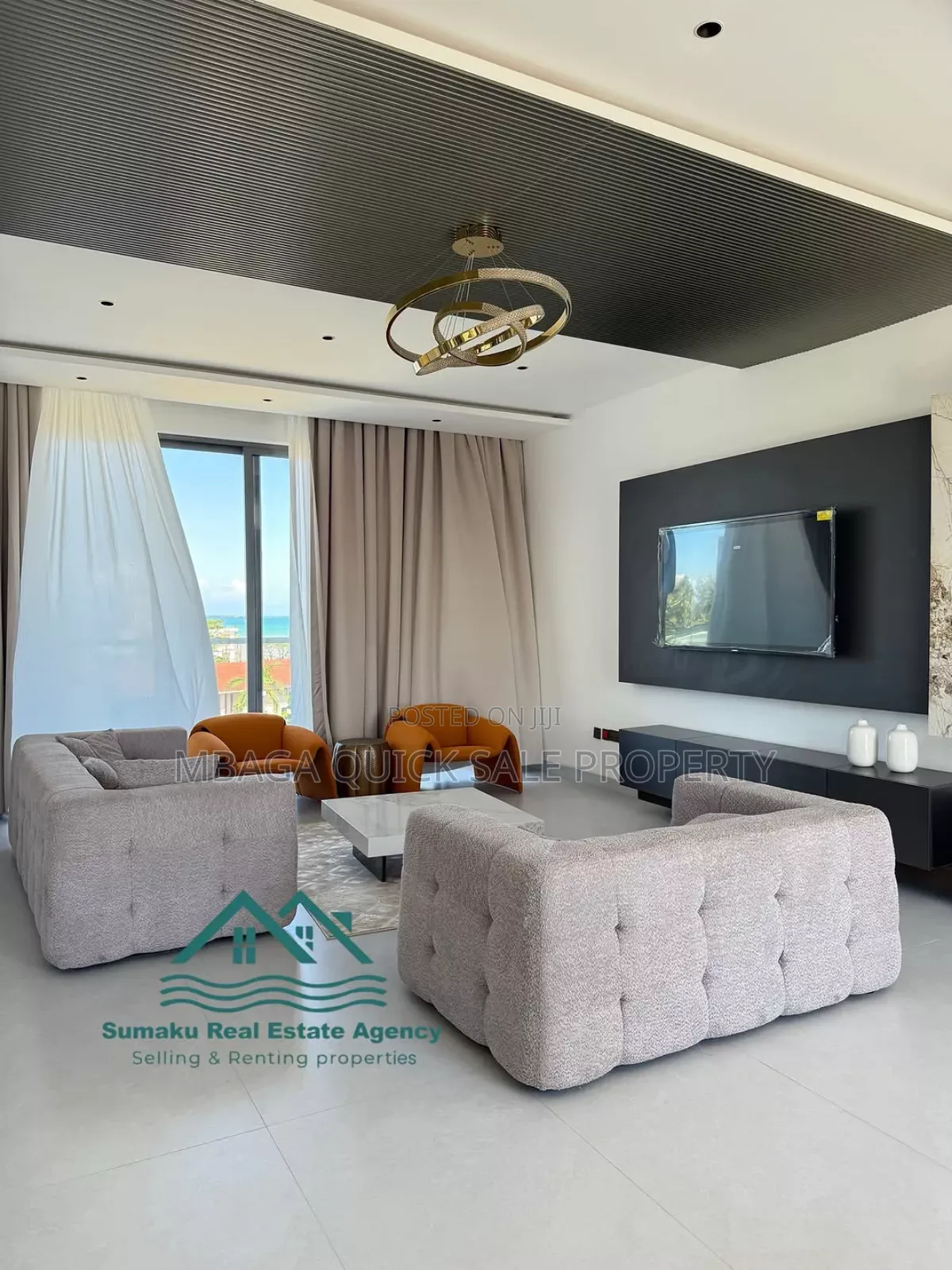 Furnished 4bdrm Apartment in Mbezi Beach for rent