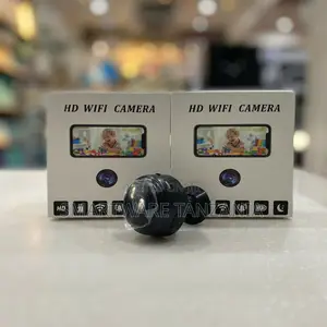 Compact Hd Wifi Security Camera With Night Vision and App Control