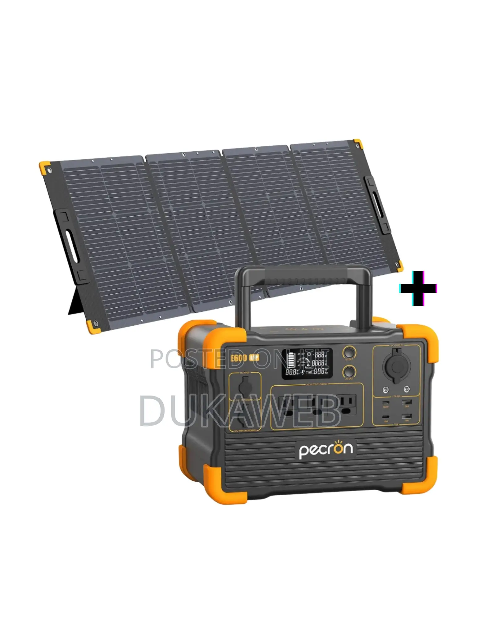 Pecron 1200w Power Station + 600w Solar Panel - 18% Off