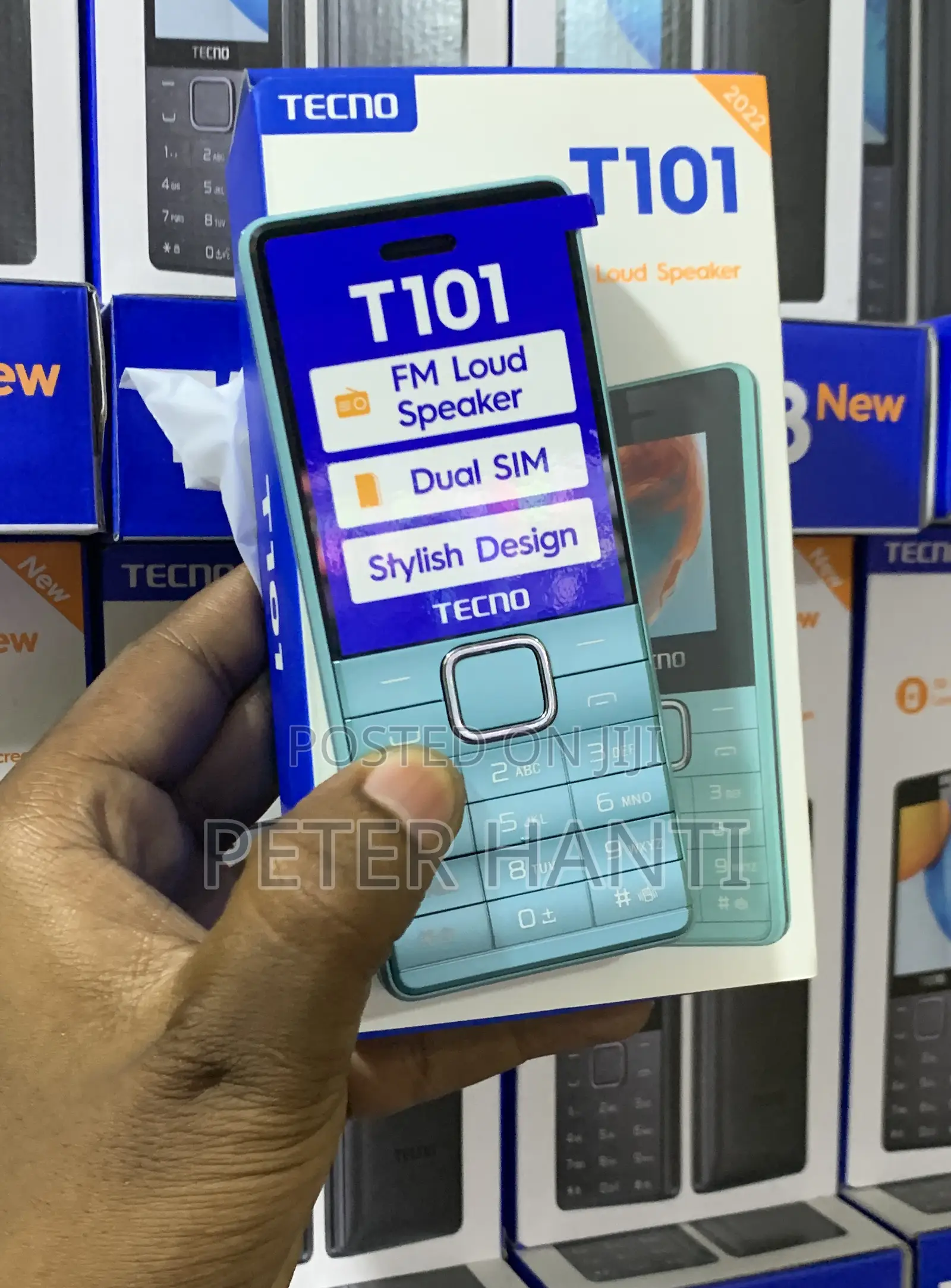 New Tecno T101 Blue