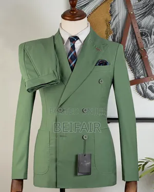 Mint Suit Double Breasted