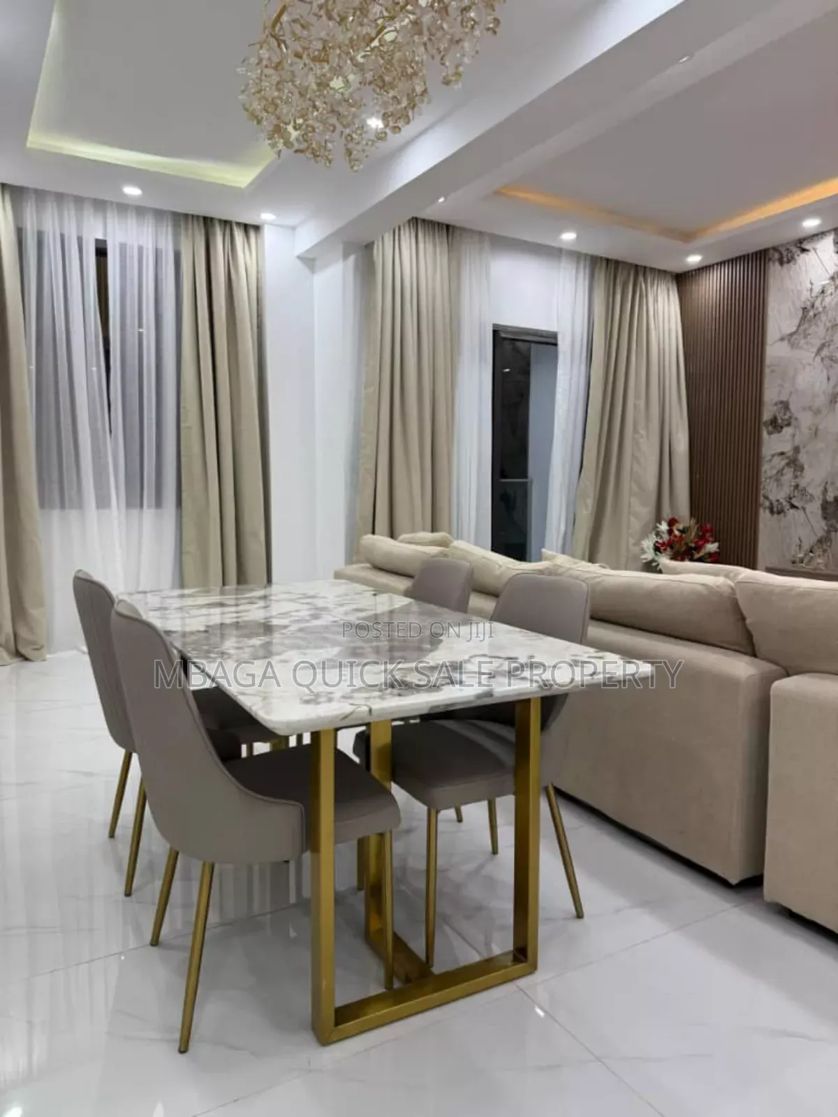Furnished 3bdrm Apartment in Msasani for rent