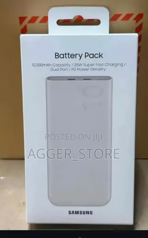 Sumsung Battery Pack/10000mah/Dual Port/25w Output