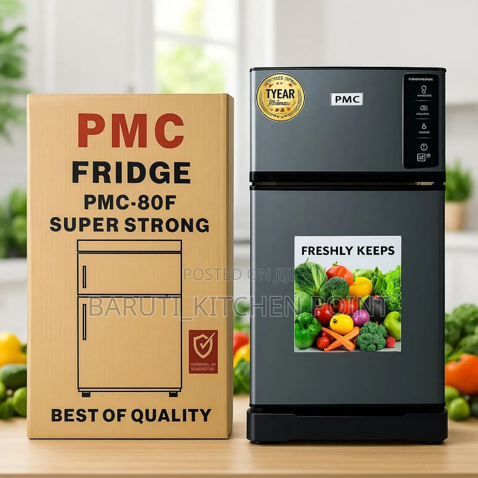 *Pmc Fridge 80liter ~ 395,000/=*