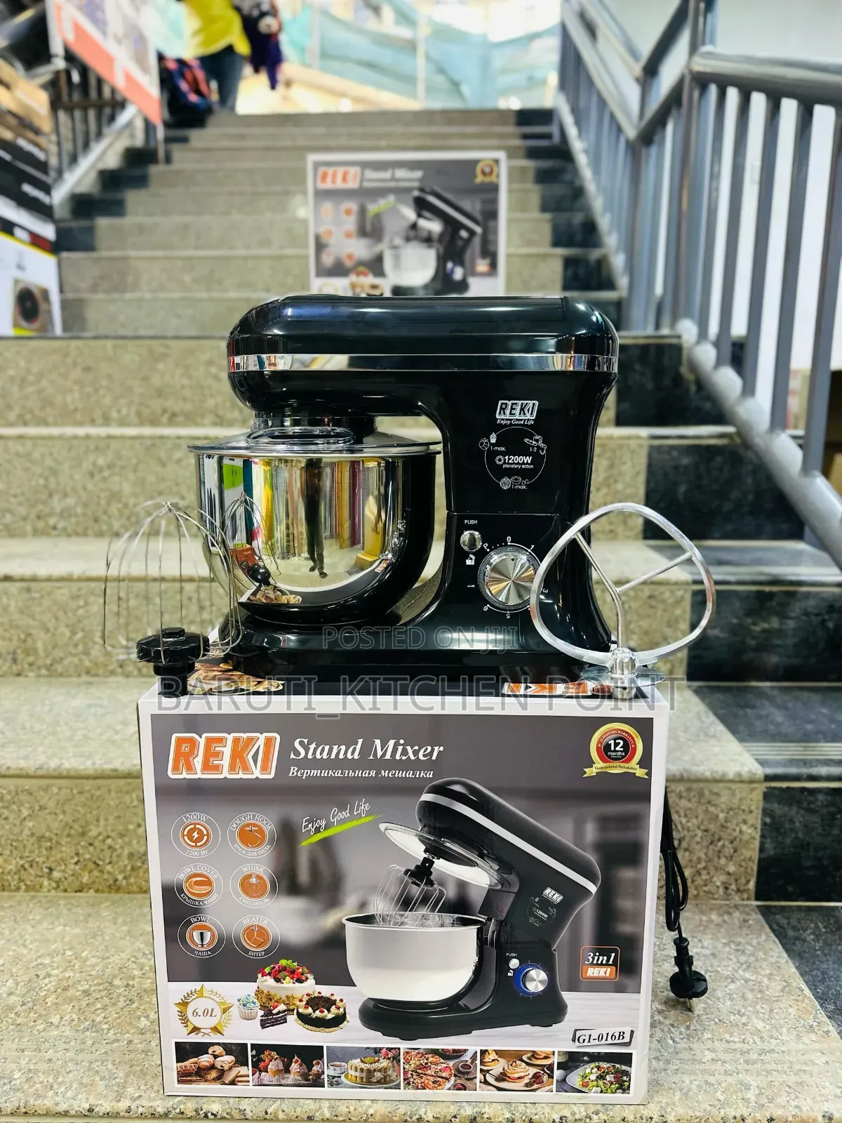 *Reki 6l Stand Mixer