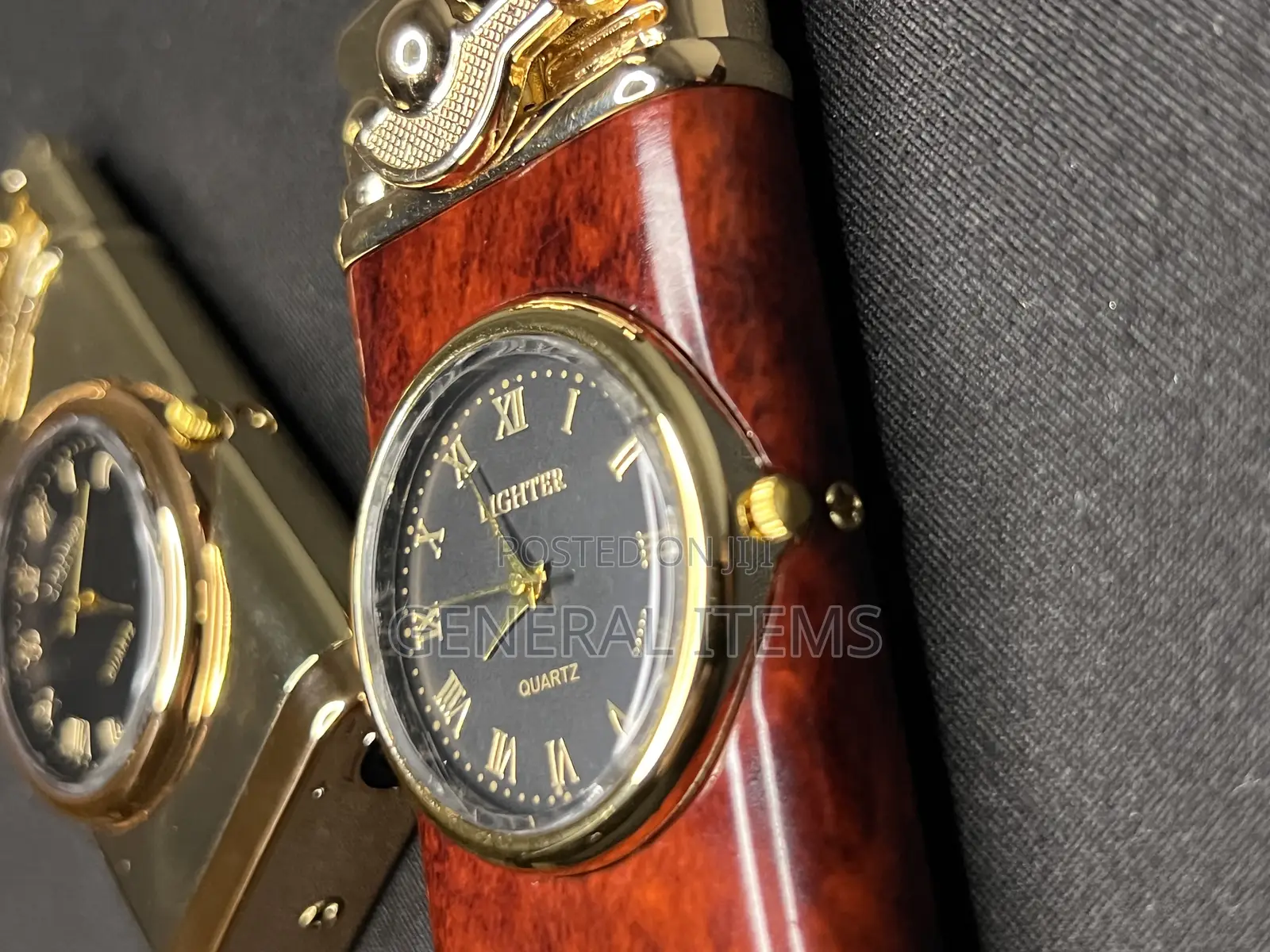 Clock and Windproof Smart Lighter