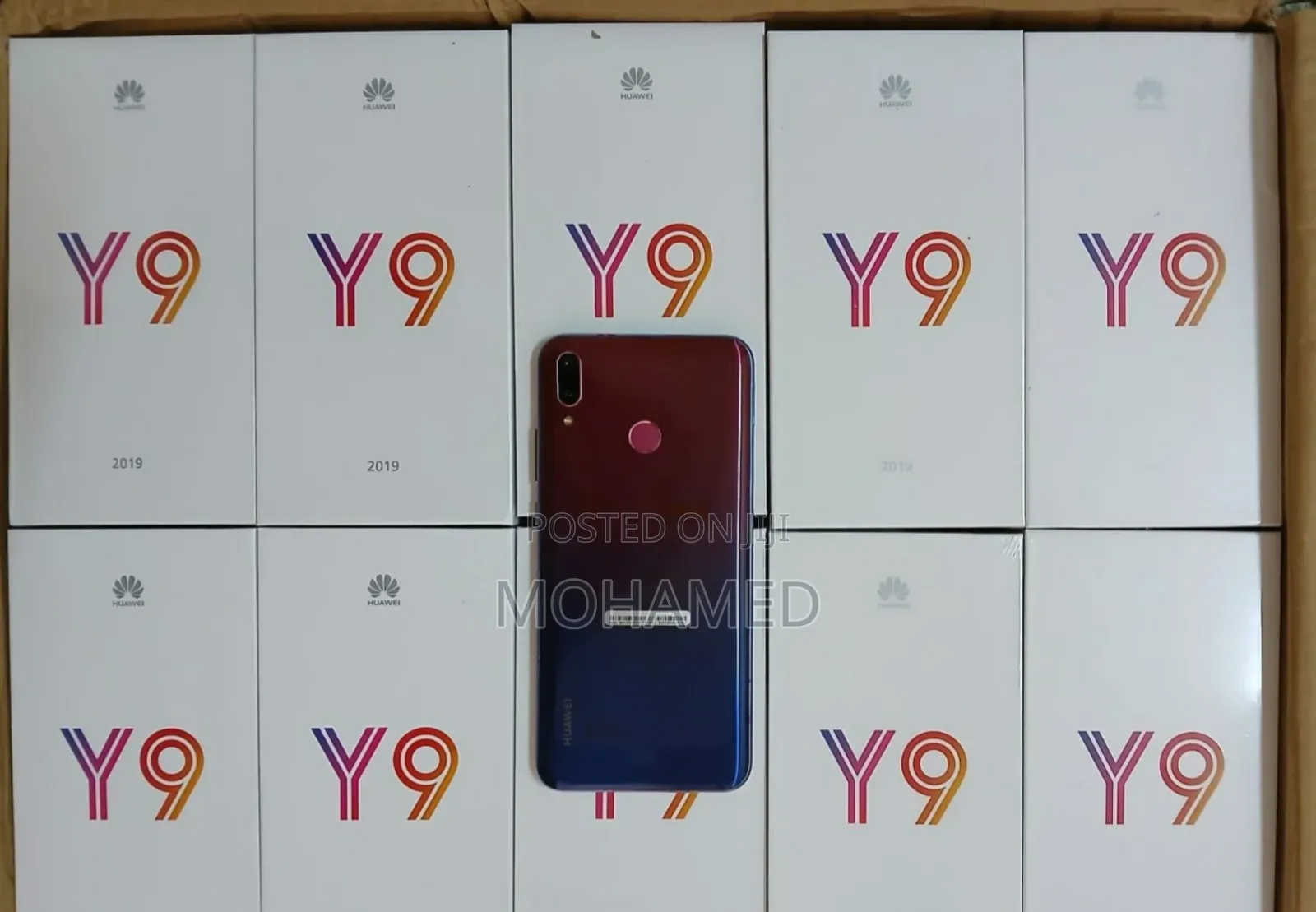 New Huawei Y9 128 GB Blue