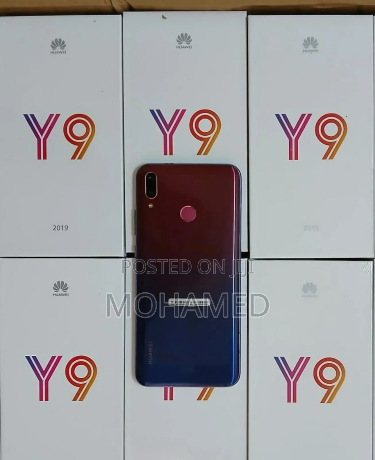 New Huawei Y9 128 GB Blue