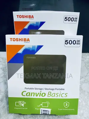 External Hard Disk Drive 500gb Toshiba