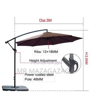 Garden Umbrella 9ft