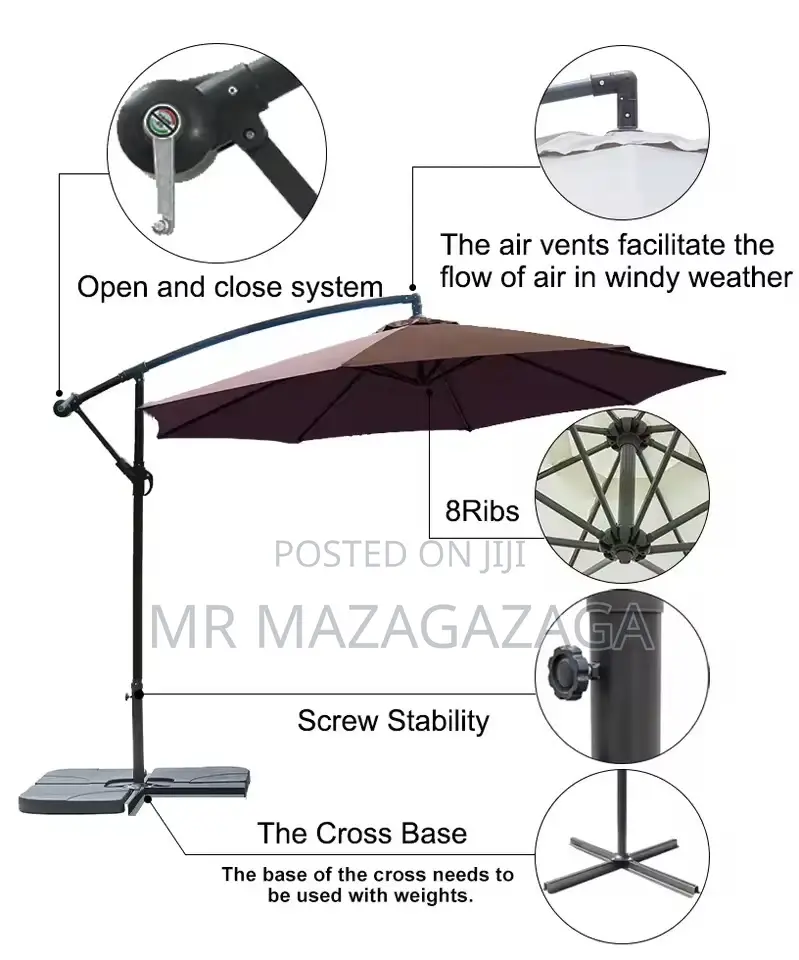 Garden Umbrella 9ft
