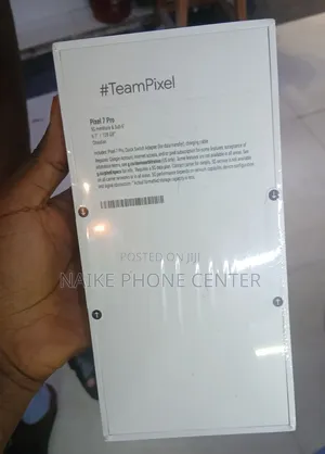 New Google Pixel 7 Pro 128 GB Black