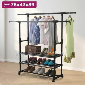 *#3 Tiers Heavy Duty Clothing Garment Rack*
Bei:85000
