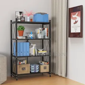 *#Carbon Coated Folding Kitchen Shelves*
Size:4 Layers
Bei:150,000